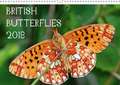 British Butterflies 2018 (Wall Calendar 2018 DIN A3 Landscape)