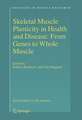 Skeletal Muscle Plasticity in Health and Disease: From Genes to Whole Muscle