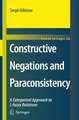 Constructive Negations and Paraconsistency