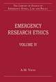 Emergency Research Ethics: Volume IV