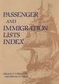 Passenger and Immigration Index