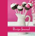 Cake Pops Recipe Journal