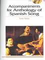 Accompaniments for Anthology of Spanish Song - Low Voice