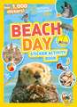 National Geographic Kids Beach Day Sticker Activity Book