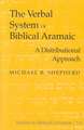 The Verbal System of Biblical Aramaic