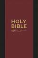 NIV Pocket Black Bonded Leather Bible with Zip