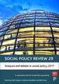 Social Policy Review 29: Analysis and Debate in Social Policy, 2017