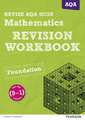 Pearson REVISE AQA GCSE Maths (Foundation) Revision Workbook - for 2025, 2026 exams