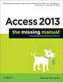 Access 2013 – The Missing Manual