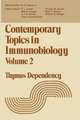 Contemporary Topics in Immunobiology: Thymus Dependency