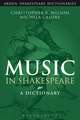 Music in Shakespeare: A Dictionary