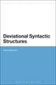 Deviational Syntactic Structures