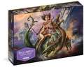 Boris Vallejo Fearless Rider 1,000-Piece Puzzle: For Adults Fantasy Dragon Gift Jigsaw 26 3/8" X 18 7/8"