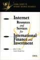 Internet Resources and Services for International Finance and Investment