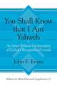 You Shall Know that I Am Yahweh – An Inner–Biblical Interpretation of Ezekiel′s Recognition Formula