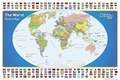 World for Kids, The, Poster Sized, Laminated: Wall Maps World