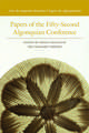 Papers of the Fifty-Second Algonquian Conference