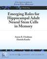 Emerging Roles for Hippocampal Adult Neural Stem Cells in Memory