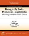 Biologically Active Peptides in Invertebrates