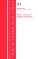 Code of Federal Regulations, Title 41 Public Contracts and Property Management 1-100, Revised as of July 1, 2020