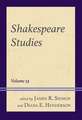 Shakespeare Studies: Volume 53