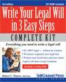 Write Your Legal Will in 3 Easy Steps [With CDROM]: The Real-World Guide to Managing Your Money for 20-Somethings