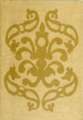 GOLD FABRIC SOFT NOTEBOOK DAMASK A6