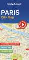 Lonely Planet Paris City Map