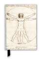 Leonardo da Vinci: Vitruvian Man (Foiled Blank Journal)