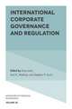 International Corporate Governance and Regulation