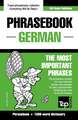 English-German phrasebook and 1500-word dictionary