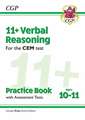 11+ CEM Verbal Reasoning Practice Book & Assessment Tests - Ages 10-11 (with Online Edition): unbeatable revision for the 2022 tests