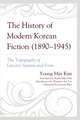 Kim, Y: History of Modern Korean Fiction (1890-1945)