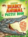 Deadly Animals Puzzle Book