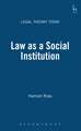 Law as a Social Institution