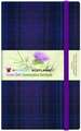 WAVERLEY THISTLE TARTAN CLOTH HARDBACK LARGE COMMONPLACE NOTEBOOK/JOURNAL