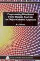 Programming Distributed Finite Element Analysis: An Object Oriented Approach