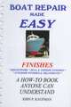 Boat Repair Made Easy -- Finishes