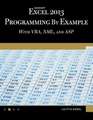 Microsoft Excel 2013 Programming by Example with VBA, XML, and ASP: Computer Concepts and Applications