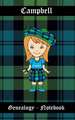 Campbell Genealogy - Notebook: 5" x 8" Scottish Genealogy - Notebook - If you are a beginner Genealogist, a Pro or someone that simply enjoys family