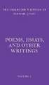 Poems, Essays, and Other Writings