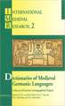 Dictionaries of Medieval Germanic Languages (Imr 2)