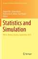 Statistics and Simulation: IWS 8, Vienna, Austria, September 2015