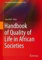 Handbook of Quality of Life in African Societies