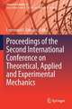 Proceedings of the Second International Conference on Theoretical, Applied and Experimental Mechanics