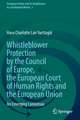 Whistleblower Protection by the Council of Europe, the European Court of Human Rights and the European Union: An Emerging Consensus