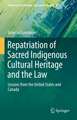 Repatriation of Sacred Indigenous Cultural Heritage and the Law: Lessons from the United States and Canada