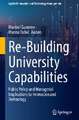 Re-Building University Capabilities: Public Policy and Managerial Implications to Innovation and Technology