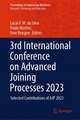 3rd International Conference on Advanced Joining Processes 2023: Selected Contributions of AJP 2023