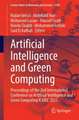 Artificial Intelligence and Green Computing